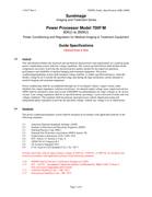 700FM Guide Specification