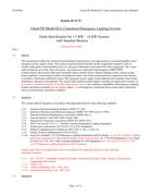 Model ELU Guide Specification (Standard Monitor)
